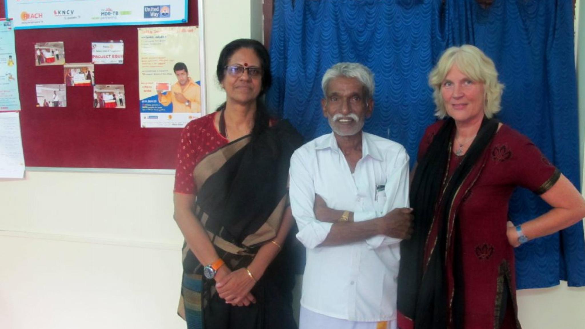 Venkaya (70) uit India